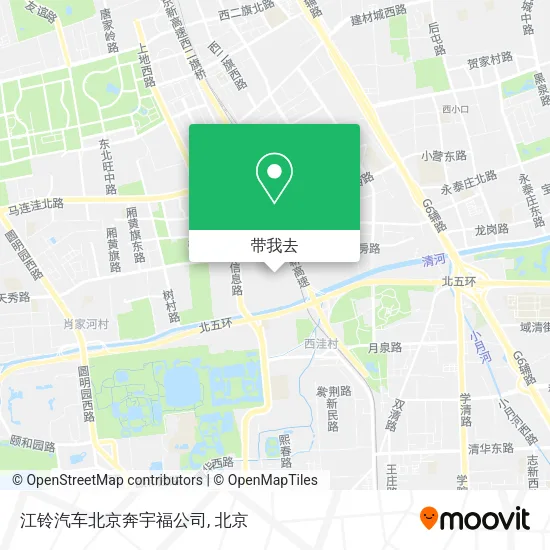 江铃汽车北京奔宇福公司地图