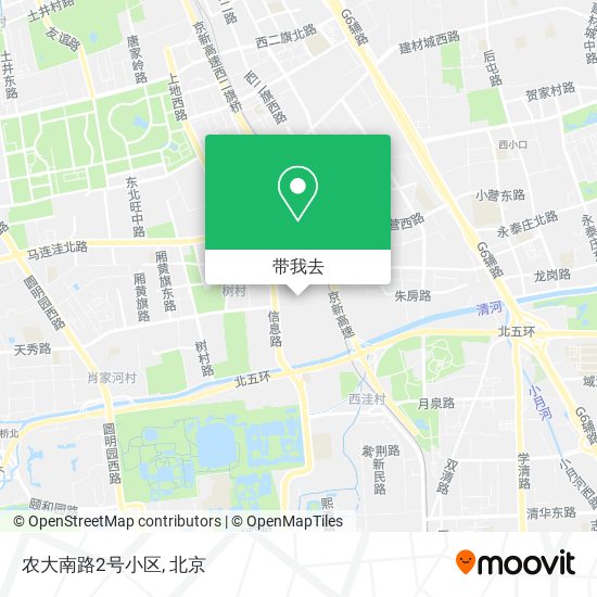 农大南路2号小区地图