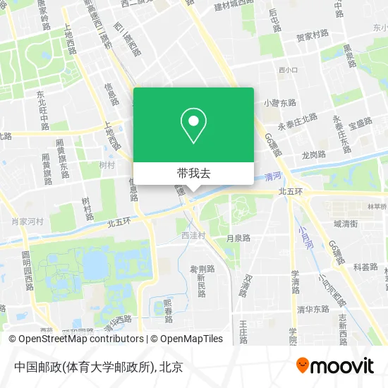 中国邮政(体育大学邮政所)地图