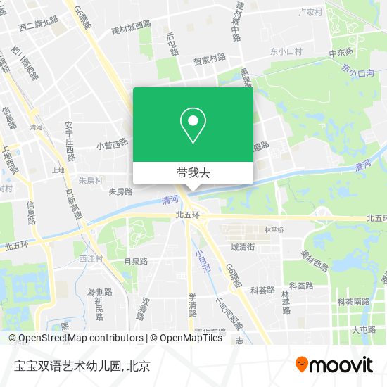 宝宝双语艺术幼儿园地图