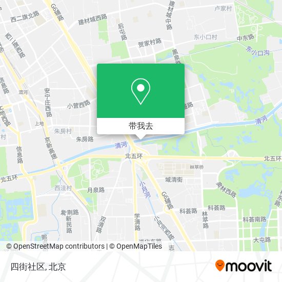 四街社区地图