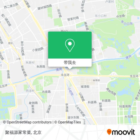聚福源家常菜地图