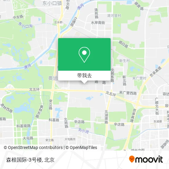 森根国际-3号楼地图