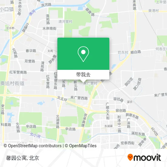 馨园公寓地图