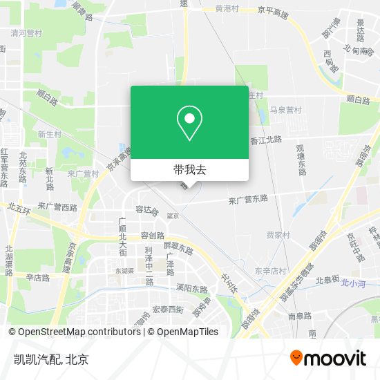 凯凯汽配地图