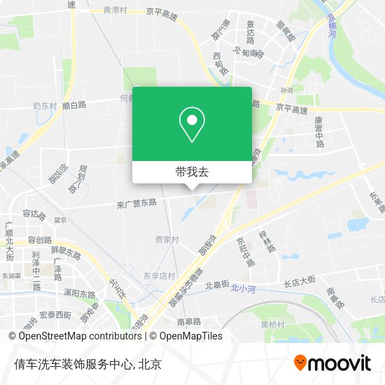 倩车洗车装饰服务中心地图