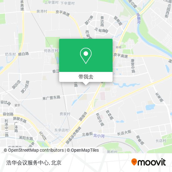 浩华会议服务中心地图