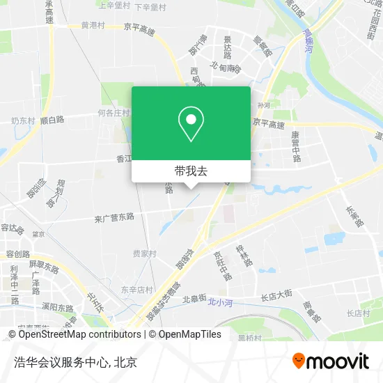 浩华会议服务中心地图