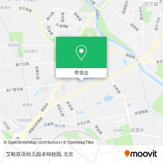 艾毅双语幼儿园卓锦校园地图