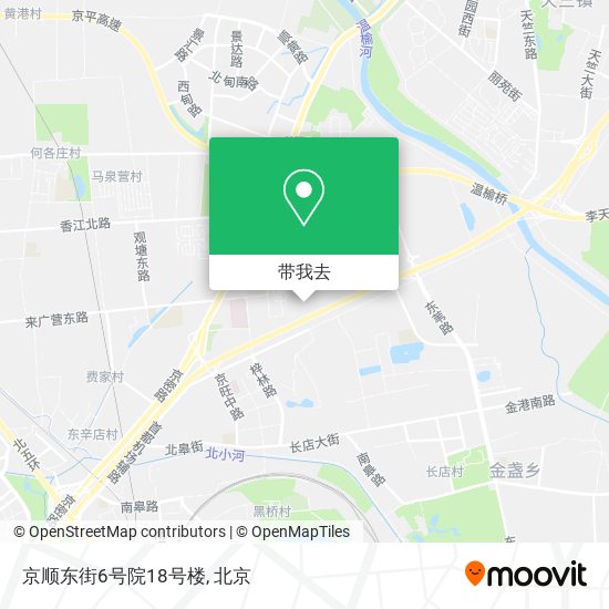 京顺东街6号院18号楼地图