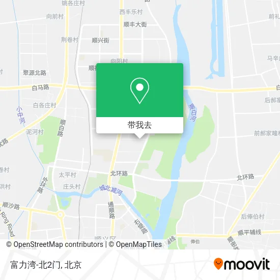 富力湾-北2门地图