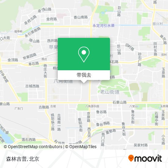 森林吉普地图