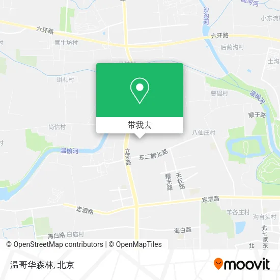 温哥华森林地图