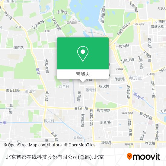 北京首都在线科技股份有限公司(总部)地图