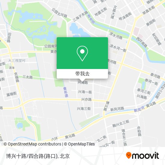 博兴十路/四合路(路口)地图