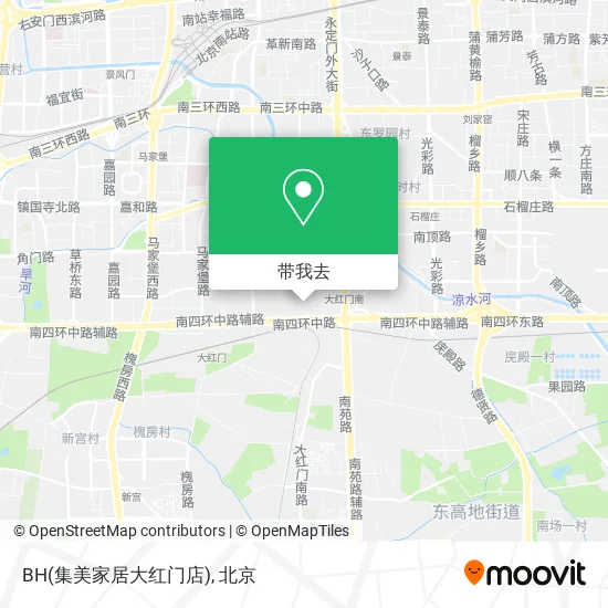 BH(集美家居大红门店)地图