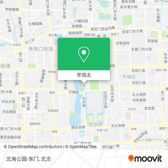 北海公园-东门地图