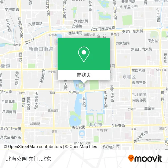 北海公园-东门地图