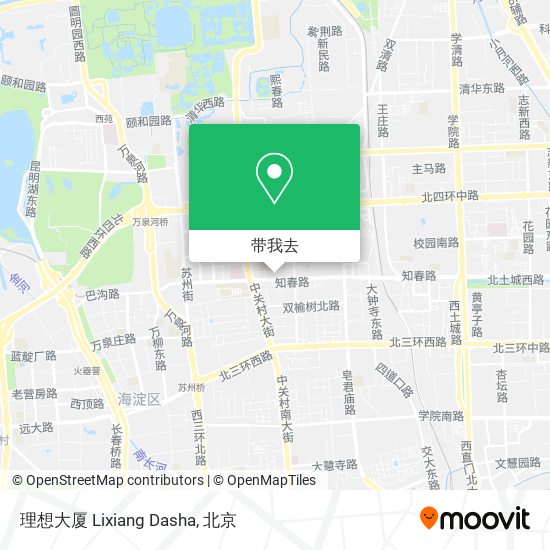 理想大厦 Lixiang Dasha地图