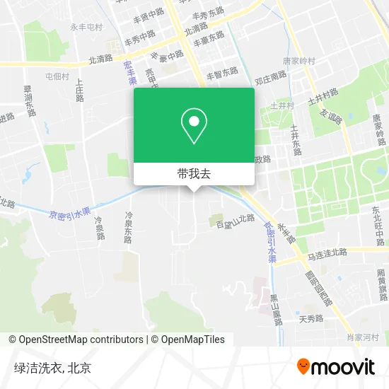 绿洁洗衣地图