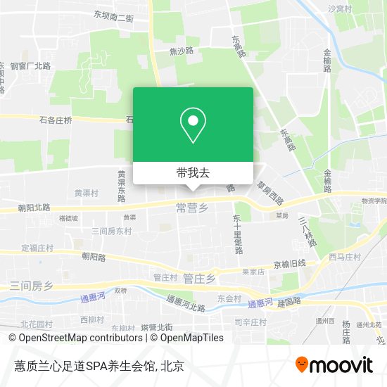 蕙质兰心足道SPA养生会馆地图