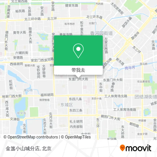 金簋小山城分店地图