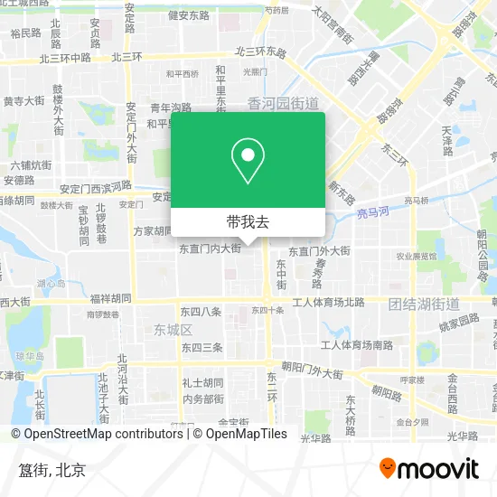 簋街地图