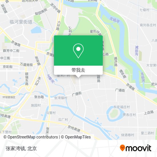 张家湾镇地图