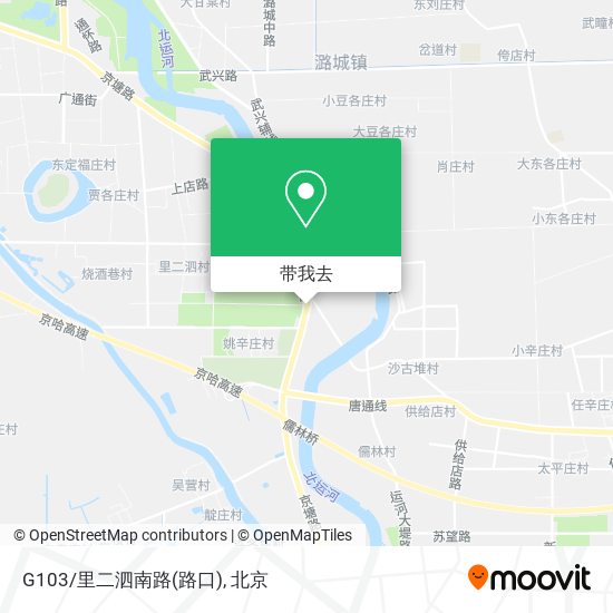 G103/里二泗南路(路口)地图