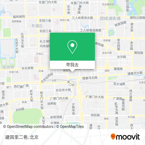 建国里二巷地图