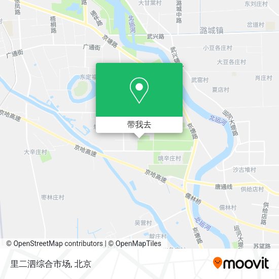 里二泗综合市场地图