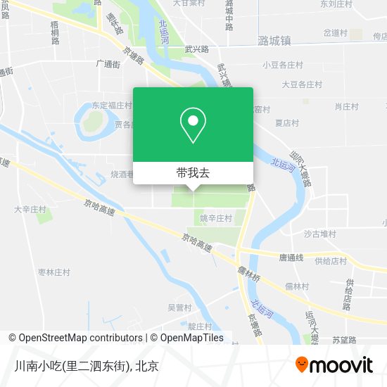 川南小吃(里二泗东街)地图