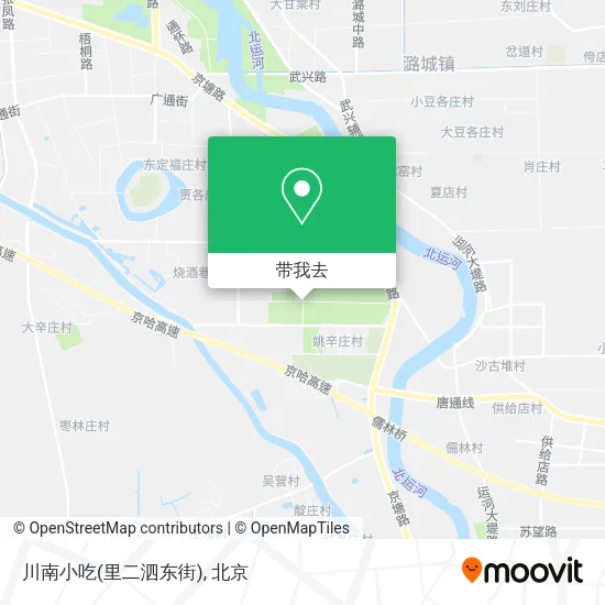 川南小吃(里二泗东街)地图