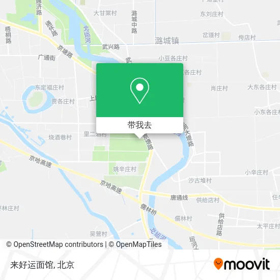 来好运面馆地图