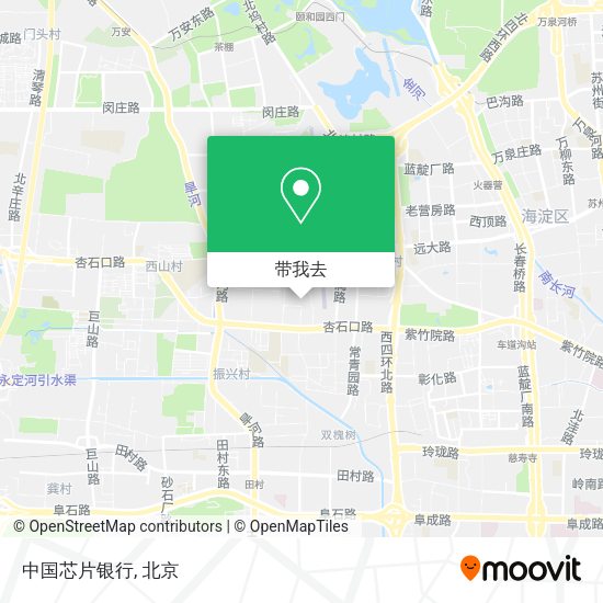 中国芯片银行地图