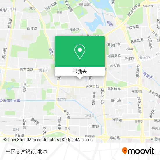 中国芯片银行地图