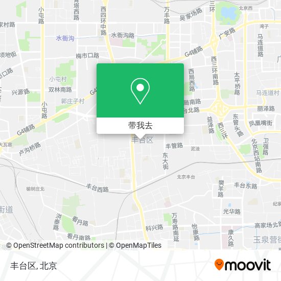 丰台区地图