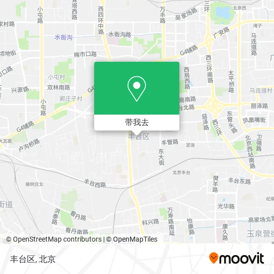 丰台区地图