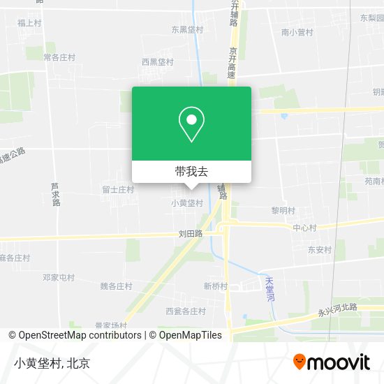 小黄垡村地图