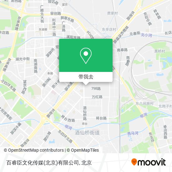 百睿臣文化传媒(北京)有限公司地图