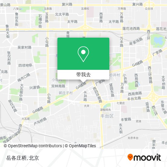 岳各庄桥地图