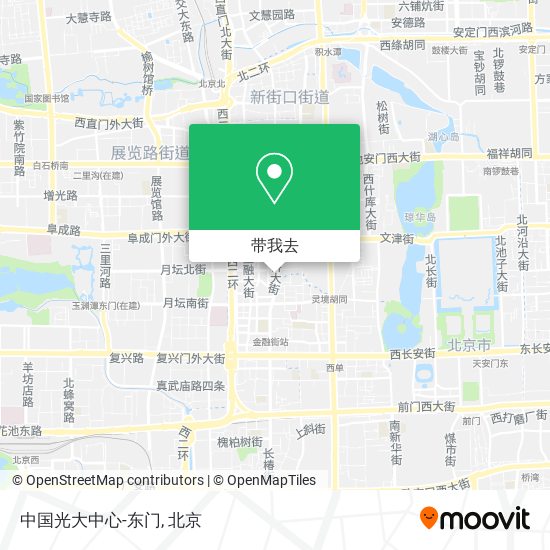 中国光大中心-东门地图