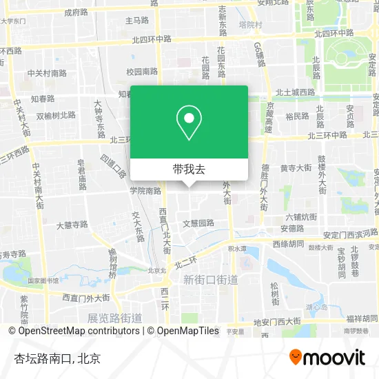 杏坛路南口地图