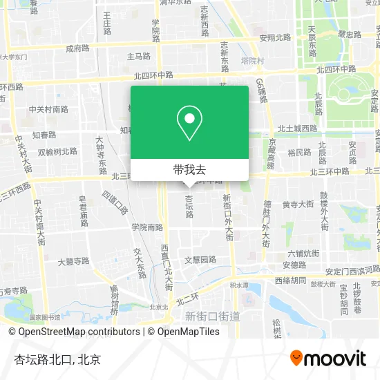 杏坛路北口地图