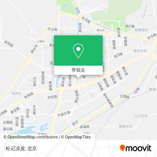 杜记凉皮地图