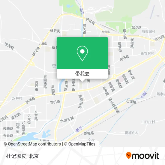 杜记凉皮地图