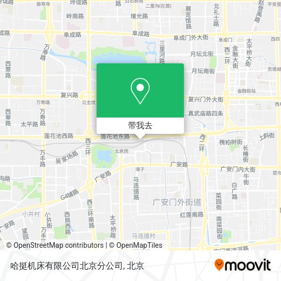 哈挺机床有限公司北京分公司地图