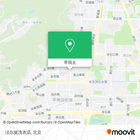 洁尔挺洗衣店地图