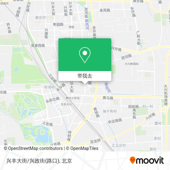 兴丰大街/兴政街(路口)地图
