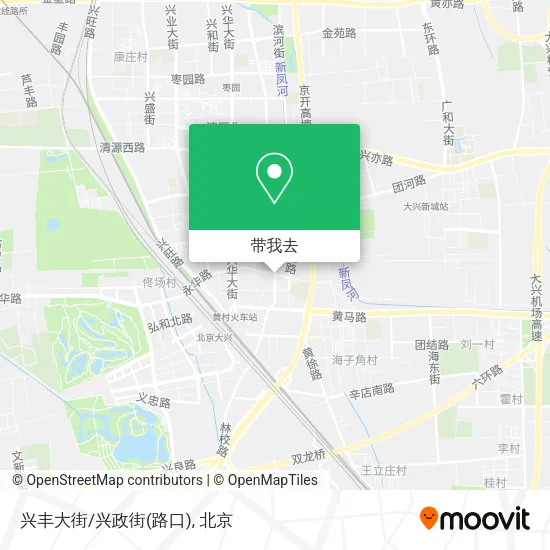 兴丰大街/兴政街(路口)地图